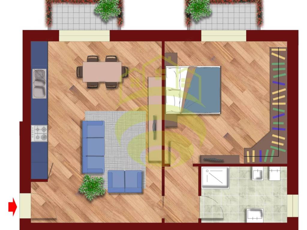 appartamento in vendita a Casaletto Lodigiano in zona Mairano