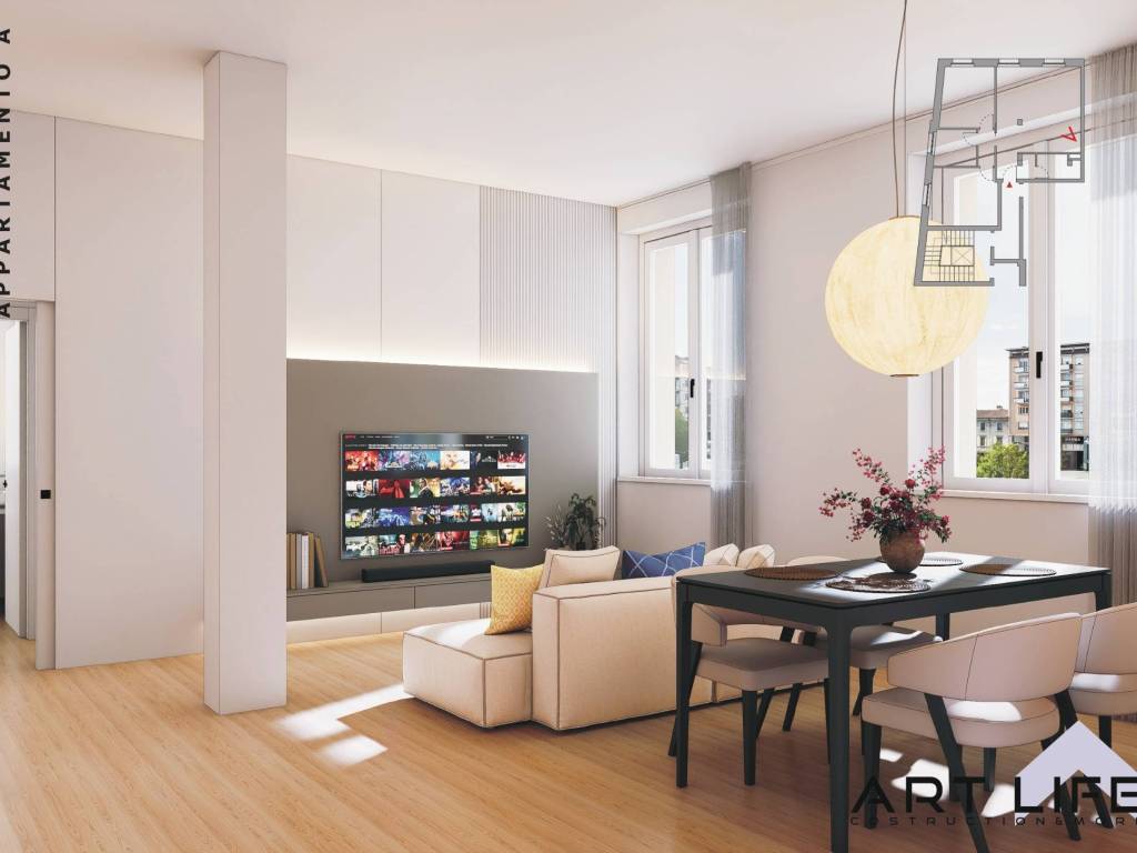 appartamento in vendita a Casalpusterlengo