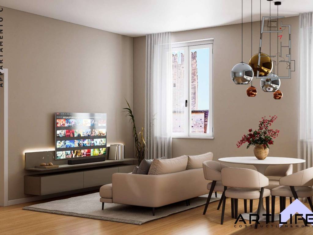 appartamento in vendita a Casalpusterlengo