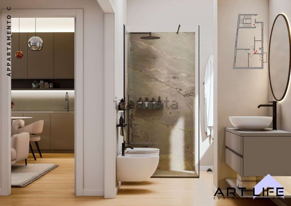 appartamento in vendita a Casalpusterlengo