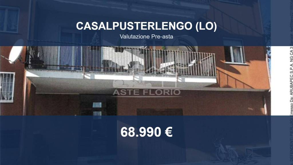 appartamento in vendita a Casalpusterlengo