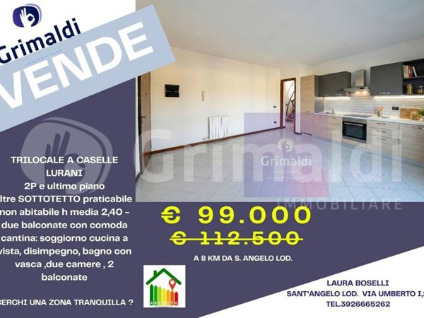 appartamento in vendita a Caselle Lurani in zona Calvenzano