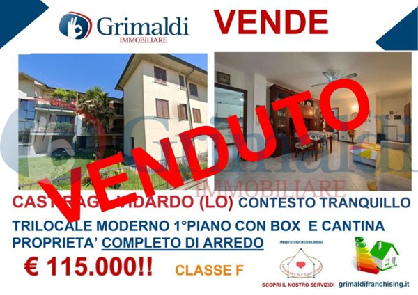 appartamento in vendita a Castiraga Vidardo