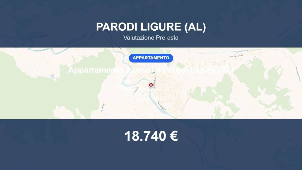 appartamento in vendita a Parodi Ligure in zona Tramontana