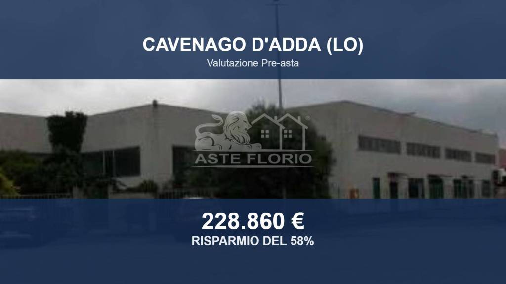 locale commerciale in vendita a Cavenago d'Adda