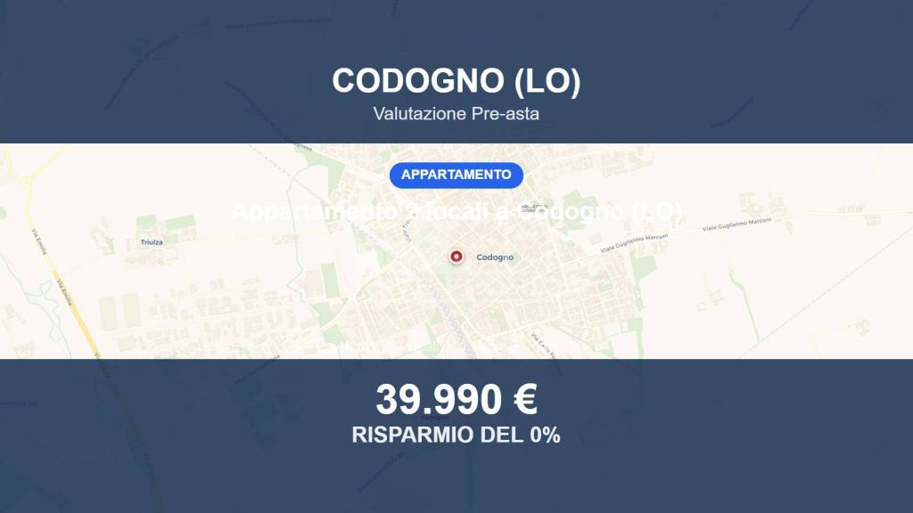 appartamento in vendita a Codogno