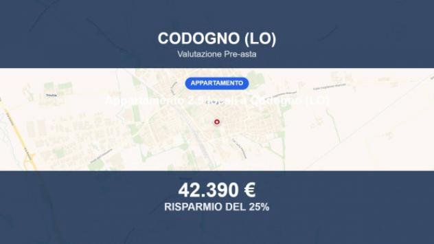 appartamento in vendita a Codogno