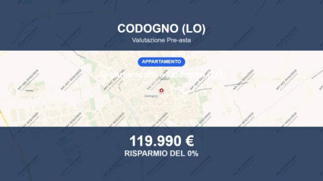 appartamento in vendita a Codogno