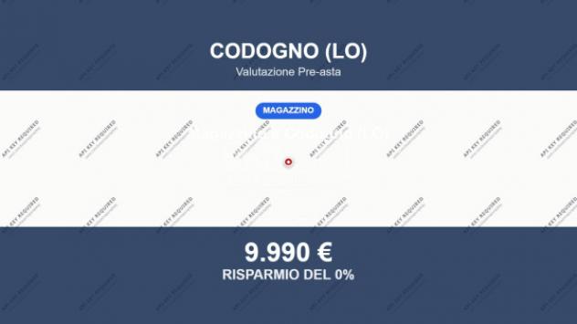 locale commerciale in vendita a Codogno