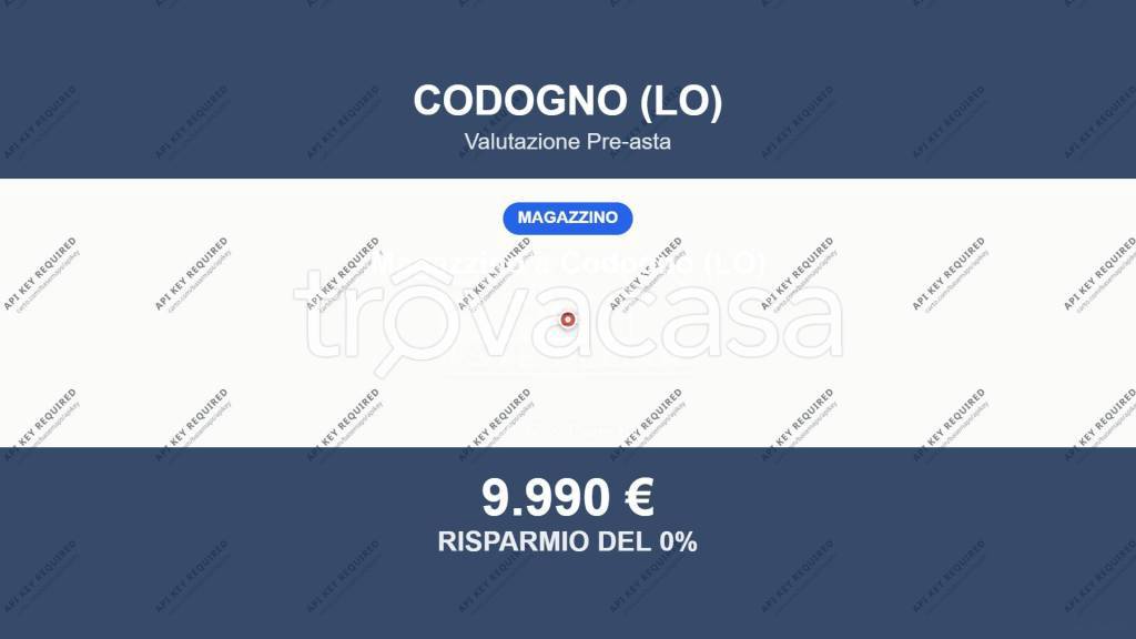 locale commerciale in vendita a Codogno