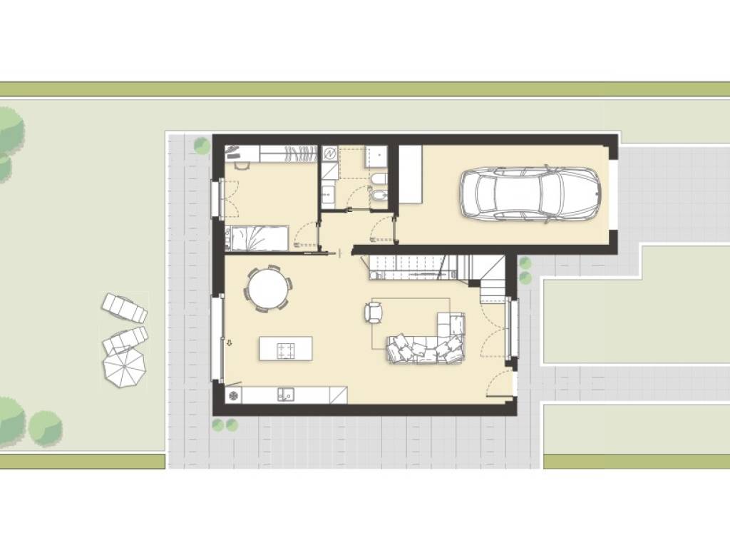 casa indipendente in vendita a Comazzo