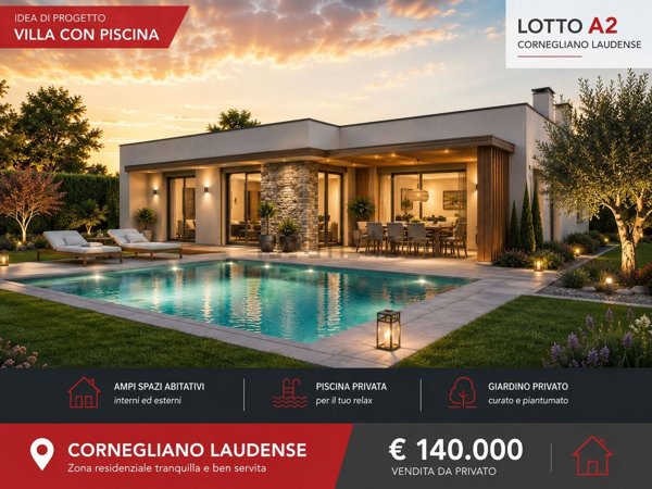 casa indipendente in vendita a Cornegliano Laudense in zona Muzza Sant'Angelo