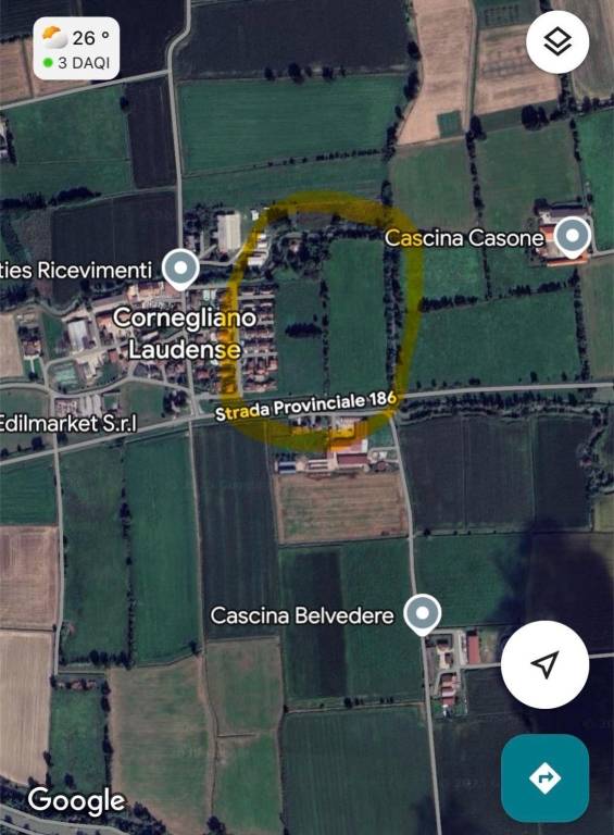 casa indipendente in vendita a Cornegliano Laudense in zona Muzza Sant'Angelo