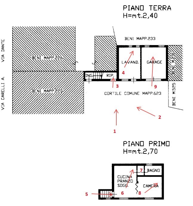appartamento in vendita a Crespiatica