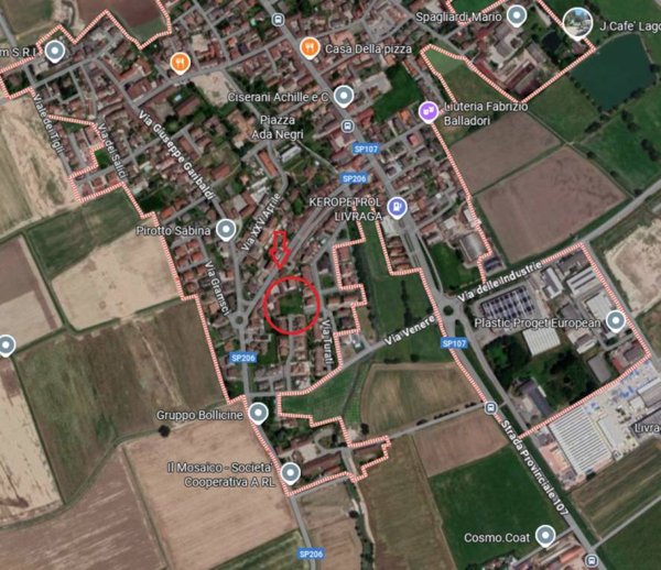 terreno edificabile in vendita a Livraga
