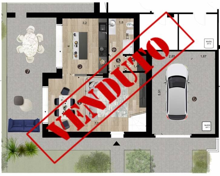 appartamento in vendita a Lodi in zona Fanfani