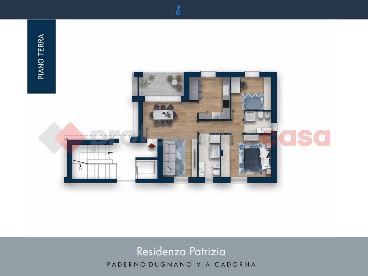 appartamento in vendita a Lodi in zona Paderno