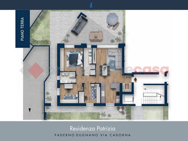 appartamento in vendita a Lodi in zona Paderno