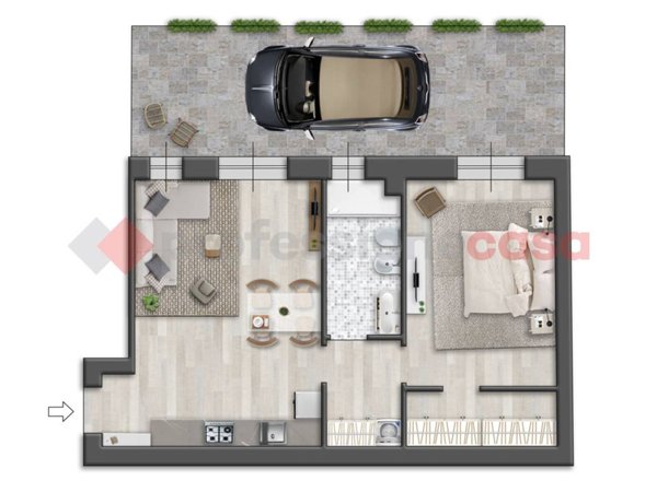 appartamento in vendita a Lodi in zona Paderno