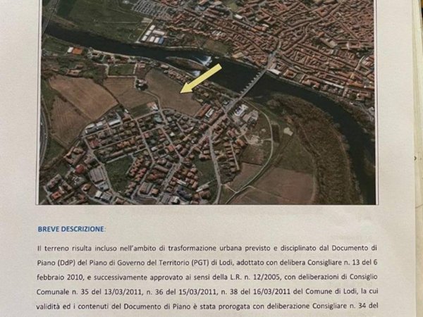 terreno edificabile in vendita a Lodi in zona Città Bassa