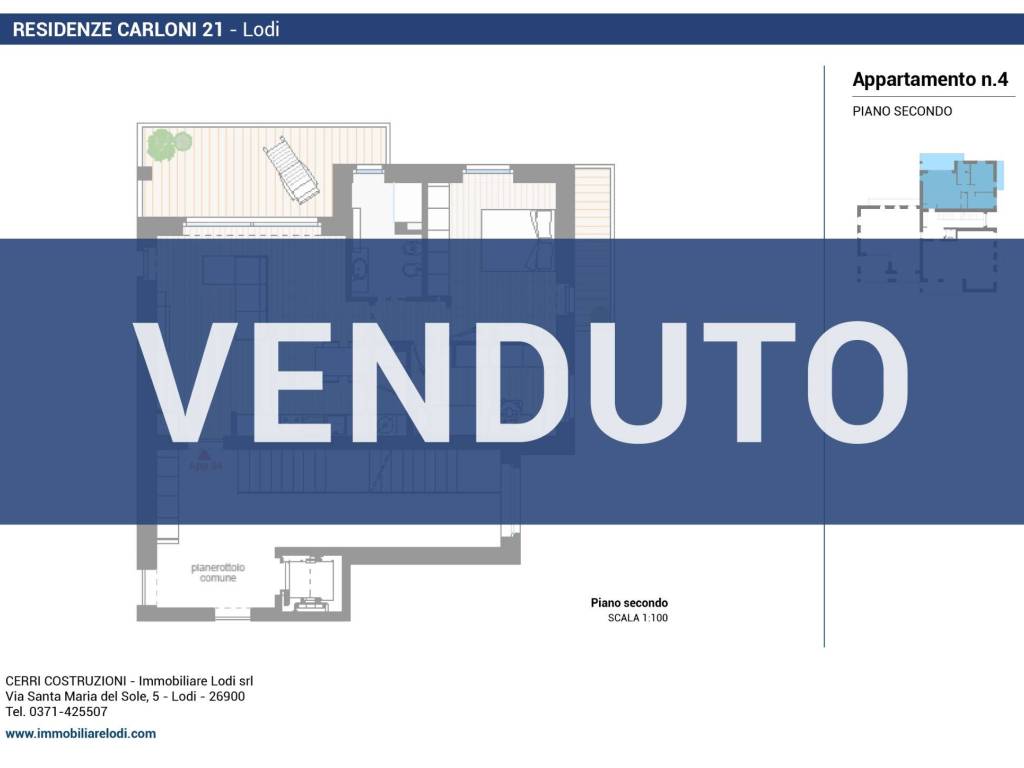appartamento in vendita a Lodi in zona Via Campo di Marte