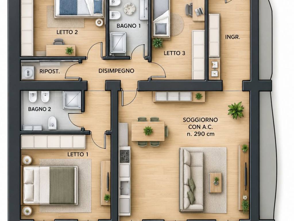 appartamento in vendita a Lodi in zona Centro Storico