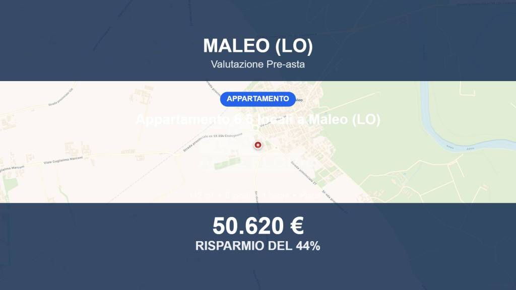 appartamento in vendita a Maleo