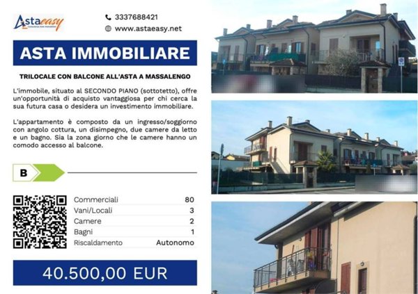 appartamento in vendita a Massalengo
