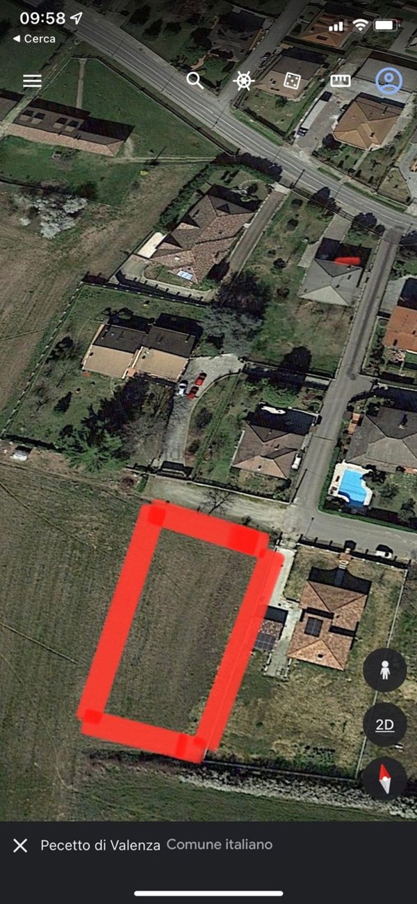 terreno edificabile in vendita a Pecetto di Valenza