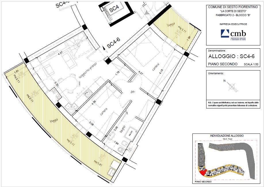 appartamento in vendita a San Martino in Strada in zona Sesto