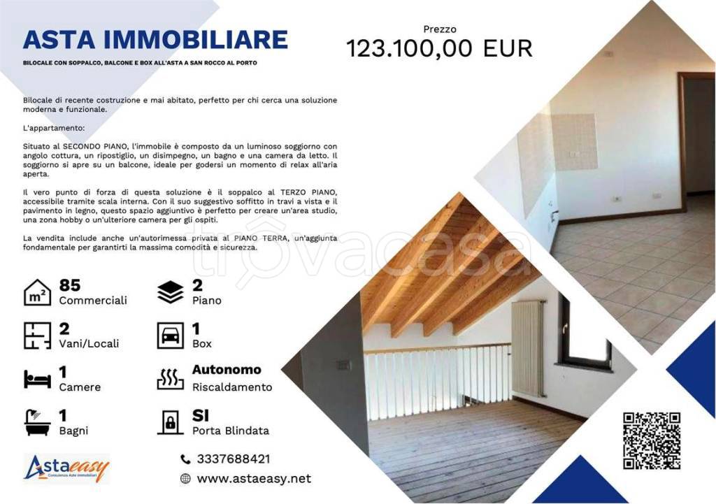 appartamento in vendita a San Rocco al Porto