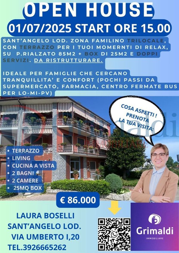 appartamento in vendita a Sant'Angelo Lodigiano