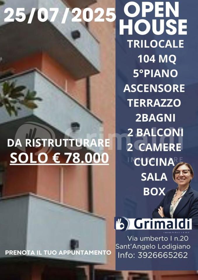 appartamento in vendita a Sant'Angelo Lodigiano