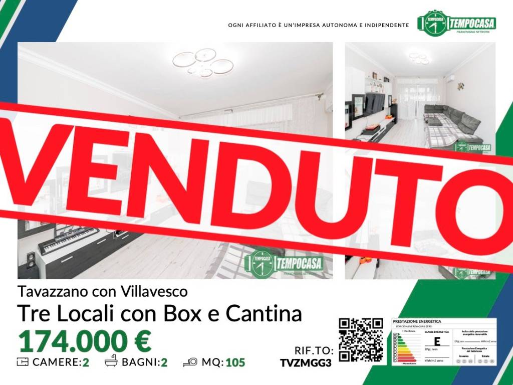 appartamento in vendita a Tavazzano con Villavesco in zona Tavazzano