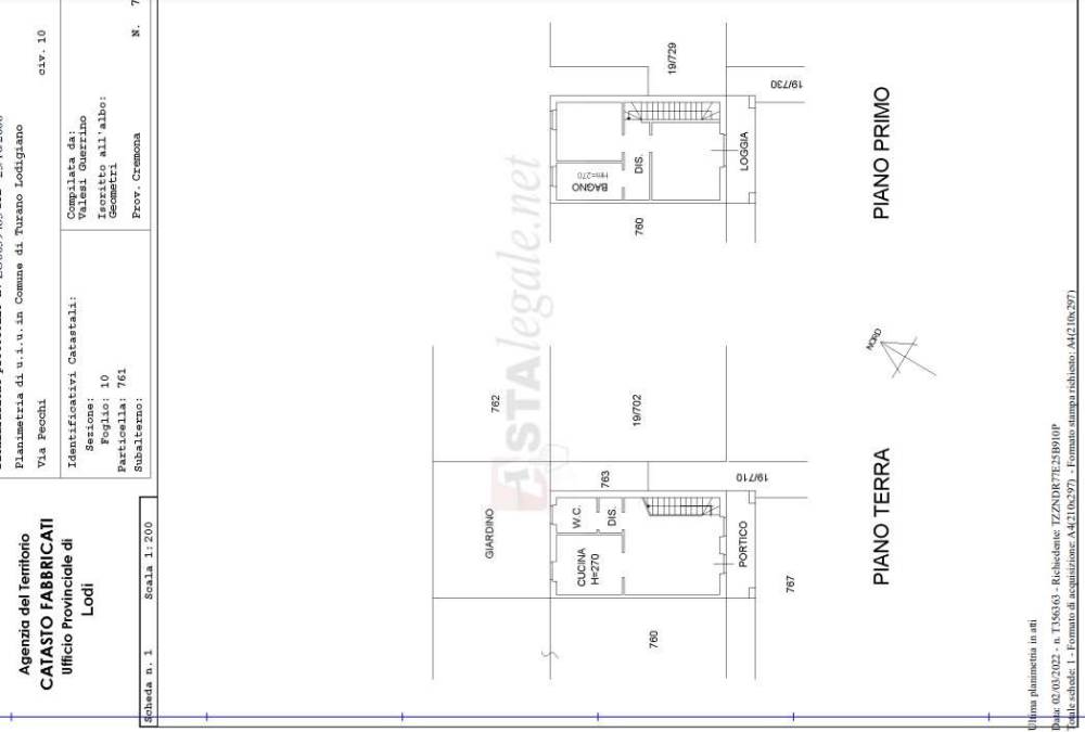 appartamento in vendita a Turano Lodigiano