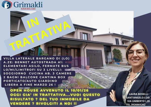 casa indipendente in vendita a Villanova del Sillaro in zona Bargano