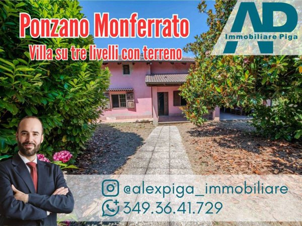 casa indipendente in vendita a Ponzano Monferrato in zona Salabue