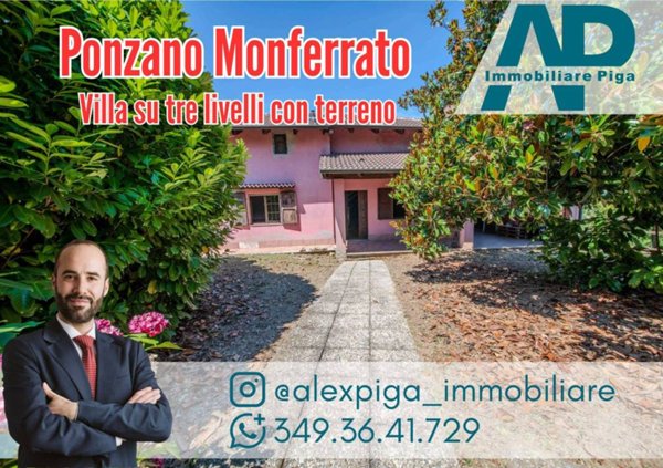 casa indipendente in vendita a Ponzano Monferrato in zona Salabue