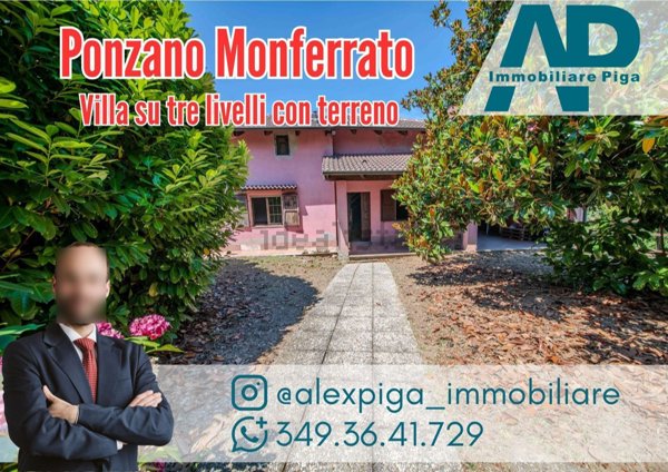 casa indipendente in vendita a Ponzano Monferrato in zona Salabue