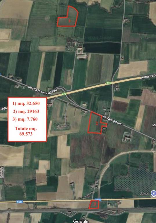 terreno agricolo in vendita a Quargnento
