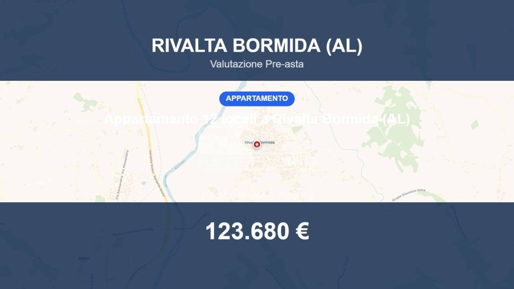 appartamento in vendita a Rivalta Bormida