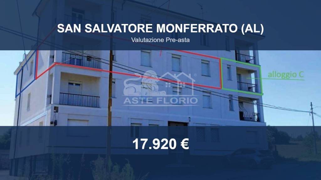 appartamento in vendita a San Salvatore Monferrato in zona Fosseto