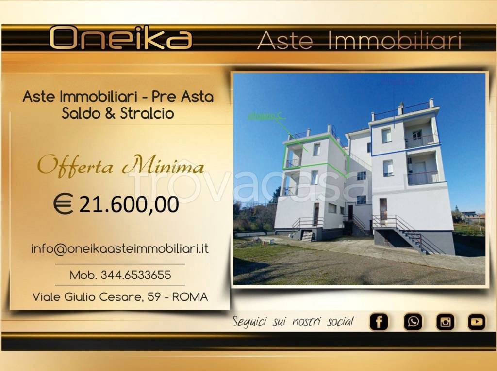 appartamento in vendita a San Salvatore Monferrato in zona Fosseto