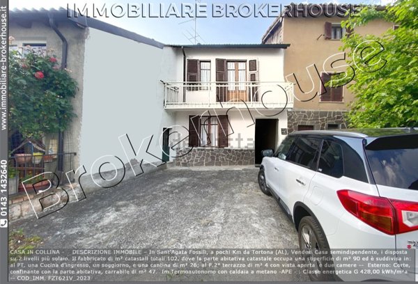 casa semindipendente in vendita a Sant'Agata Fossili