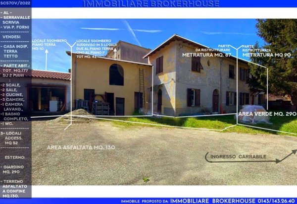 casa indipendente in vendita a Serravalle Scrivia