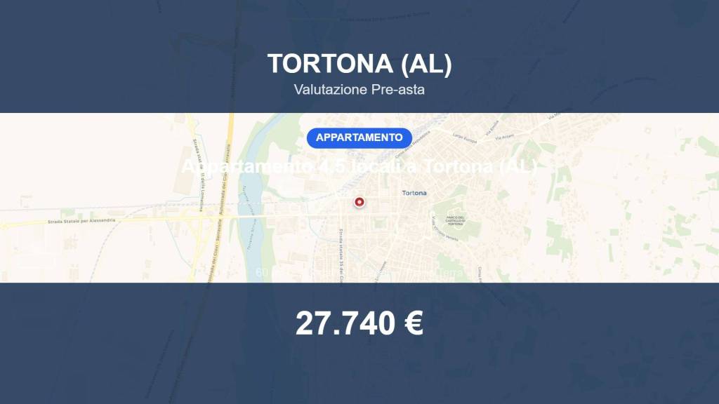 appartamento in vendita a Tortona