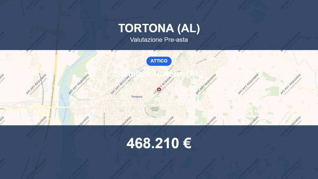 appartamento in vendita a Tortona in zona Centro Storico