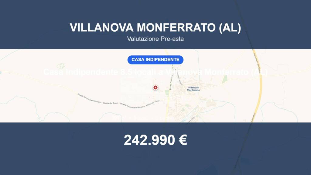 casa indipendente in vendita a Villanova Monferrato