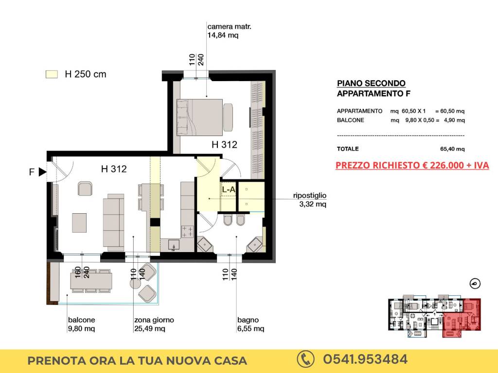 appartamento in vendita a Cattolica
