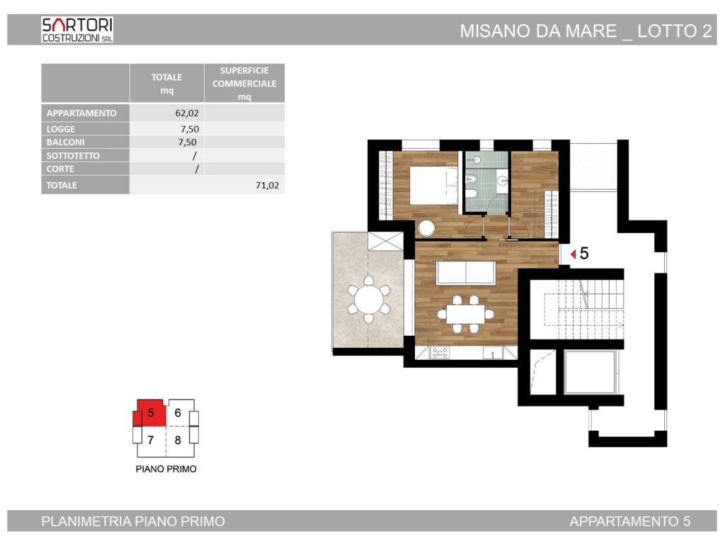 appartamento in vendita a Misano Adriatico